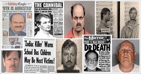 Together, they killed dozens of patients in their care by giving them overdoses of morphine or by forcing water into their lungs. . Famous serial killers usa nicknames